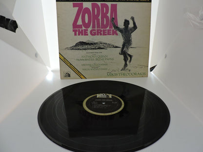 ZORBA THE GREEK  MUSIC BY: MIKIS THEODORAKIS RECORD ALBUM