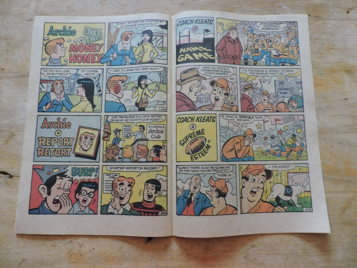 Archie Series: Archie's Joke Book, Issue No.193, Published 1974