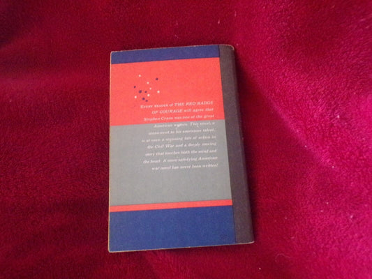 Vintage (1956) Copy of the Book: The Red Badge of Courage