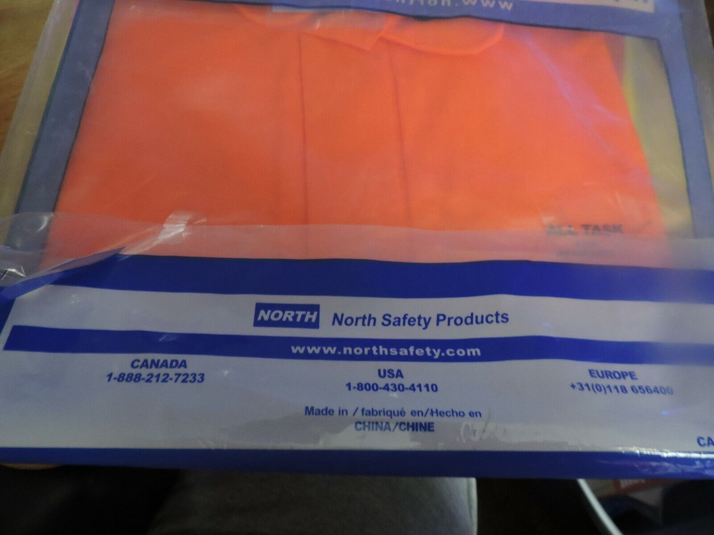 NORTH RAINWEAR (FIRE RETARDANT) SIZE XL NEW IN PACKAGE ( NO PANTS)