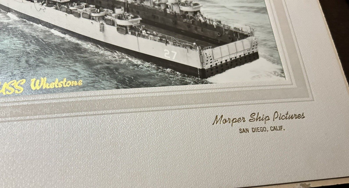 USS WHETSTONE LSD-27, MORPER SHIP PICTURES SAN DIEGO CA