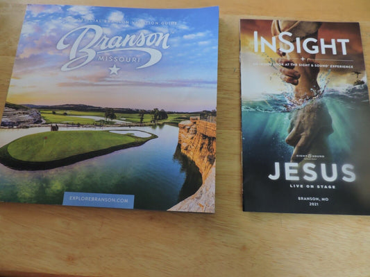 OFFICIAL BRANSON MO VACTION GUIDE & JESUS PLAYBILL