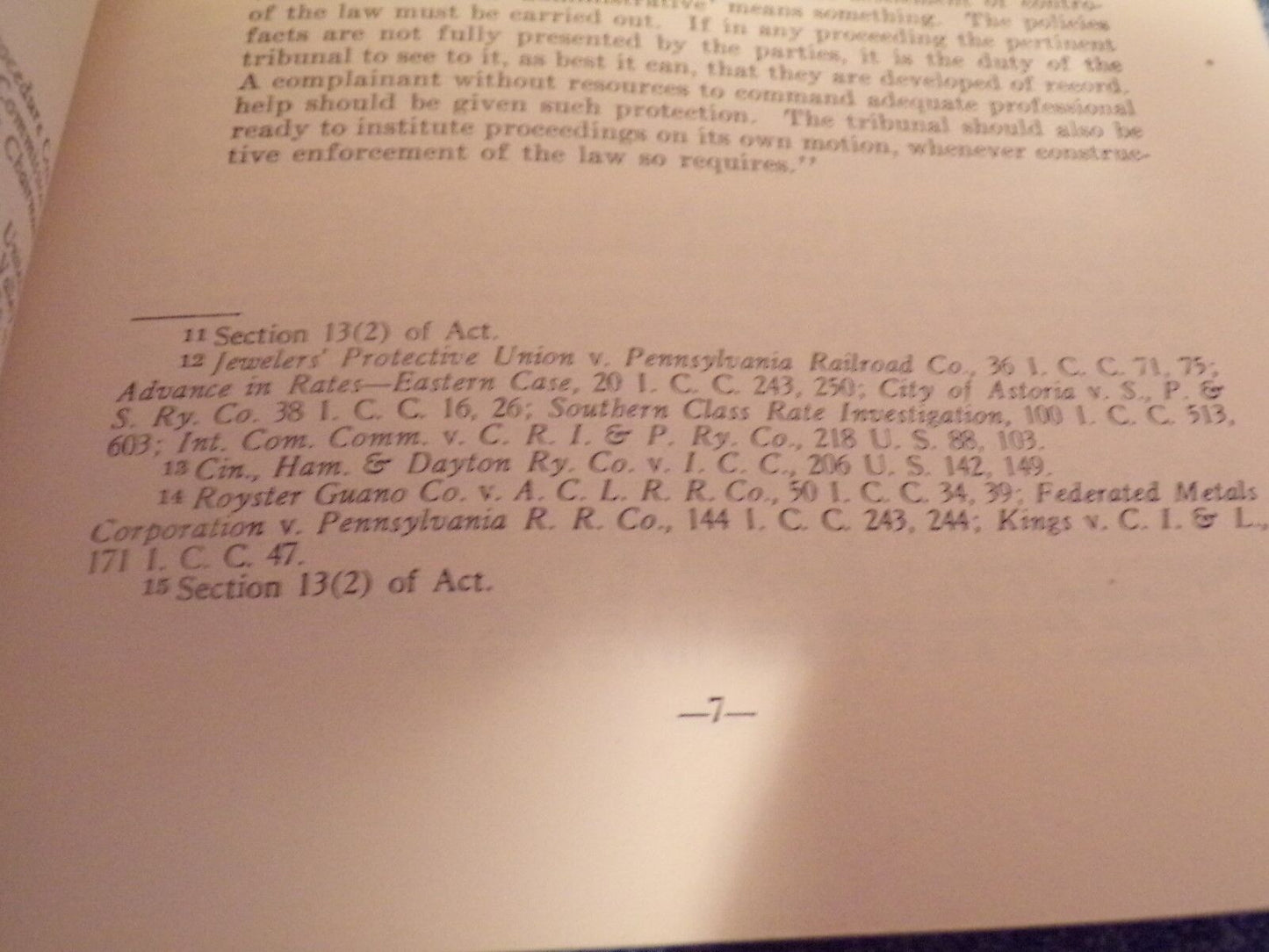 1945 Manual of Practice and Procedure Before the Interstate Commerce Commission