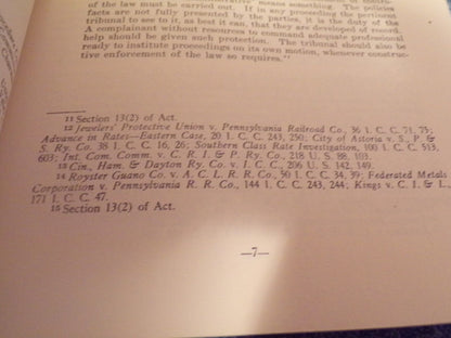 1945 Manual of Practice and Procedure Before the Interstate Commerce Commission