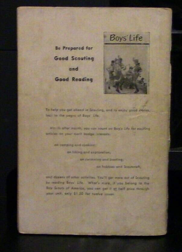 BSA-Merit Badge Series "Safety" 1958 Edition