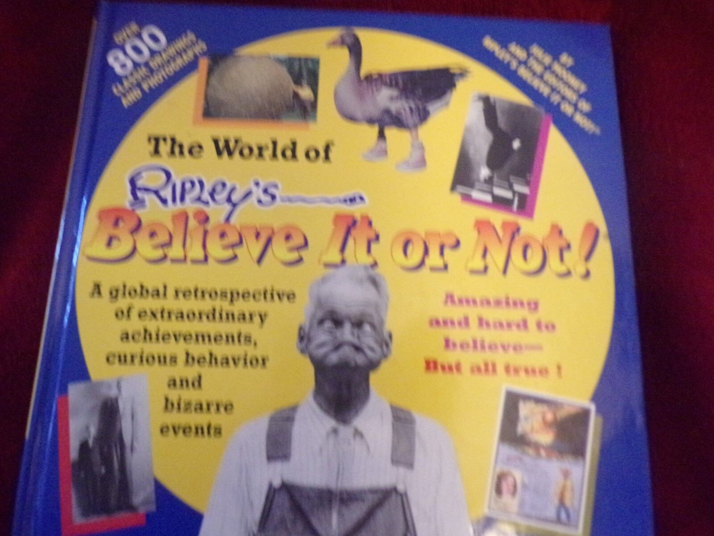 The World of Ripley's Believe it or Not Book (Over 800 Drawings and Photo's)