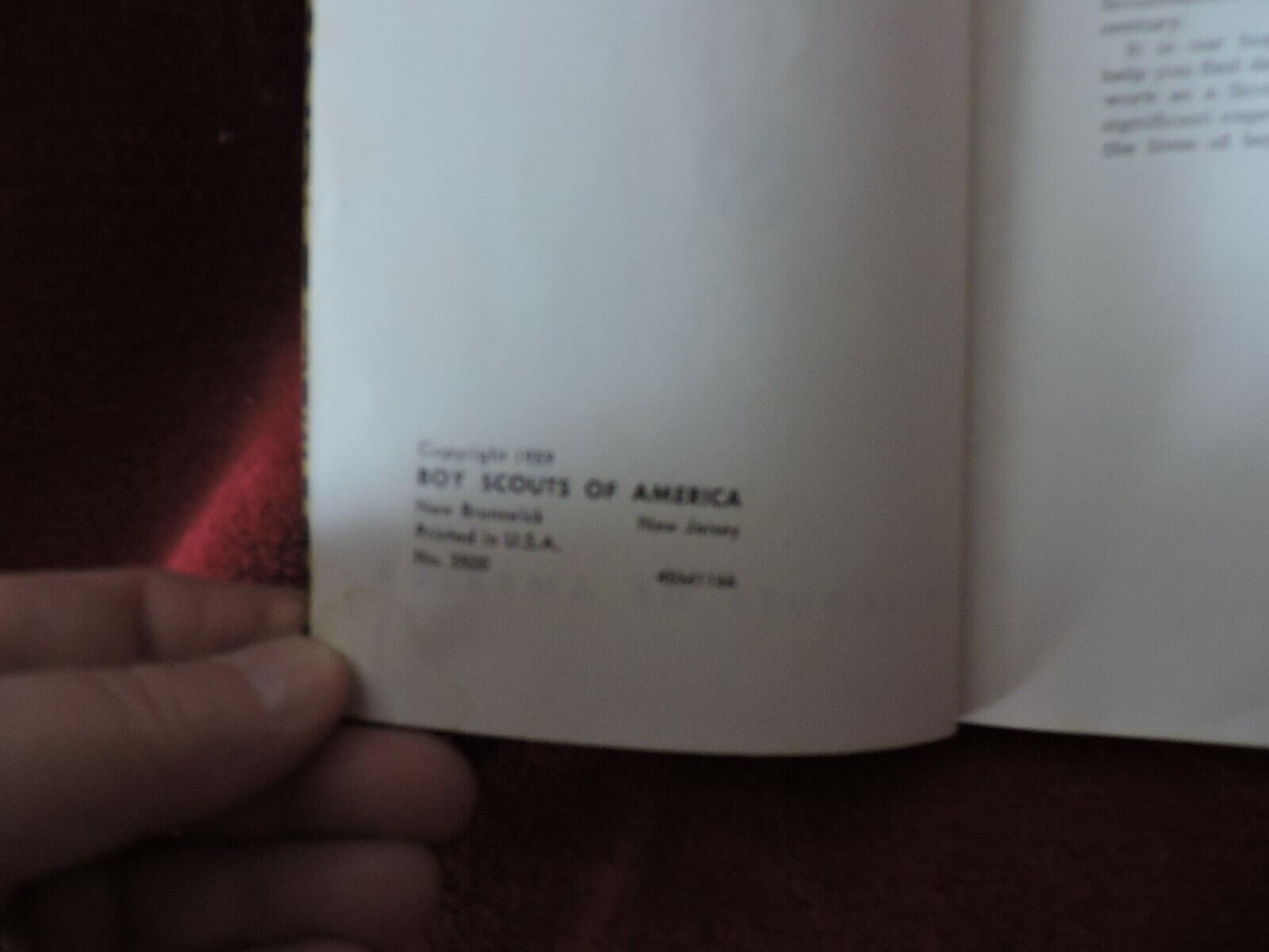 SCOUTMASTER'S HANDBOOK 1959