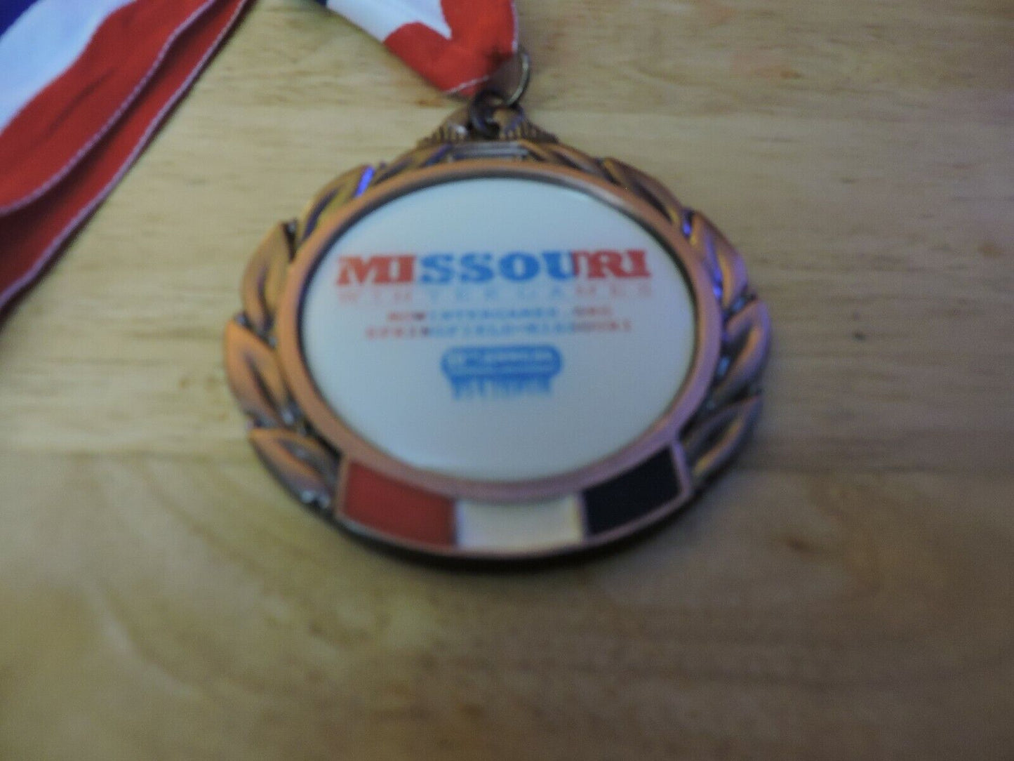 MEDAL MISSOURI WINTER GAMES 10 TH ANNUAL SPRINGFIELD MO2.75 INCHES