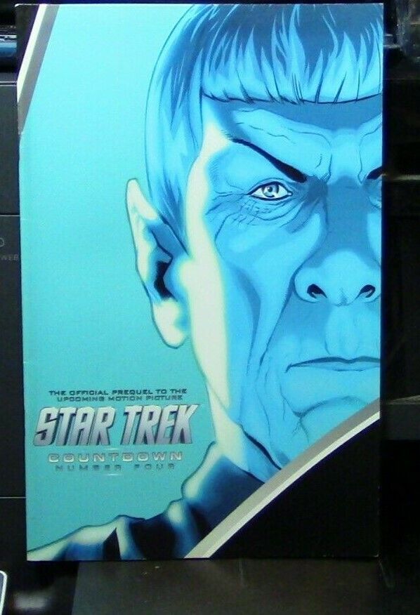 Star Trek (The Movie) Official Prequel Countdown Books Numbers 1, 2, 3 & 4