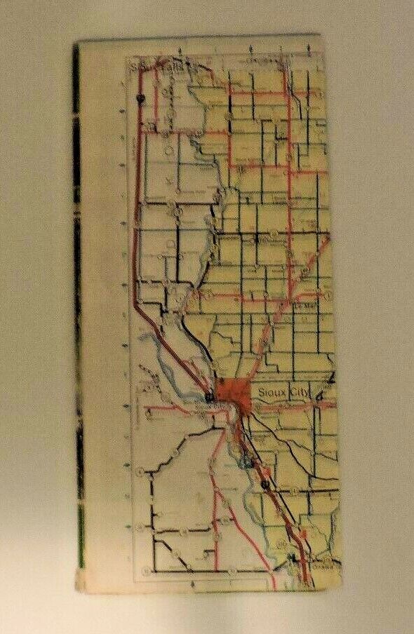 1974 Official Highway Folding Map:  Iowa