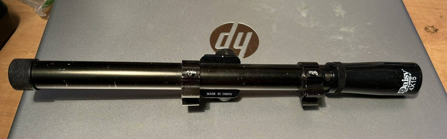 Daisey 4 X 15 BB Rifle Scope