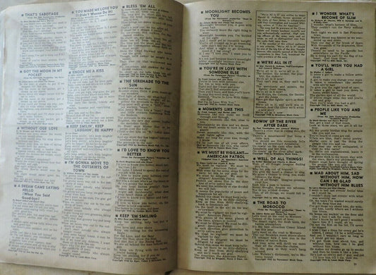 Song Hits Magazine January 1943