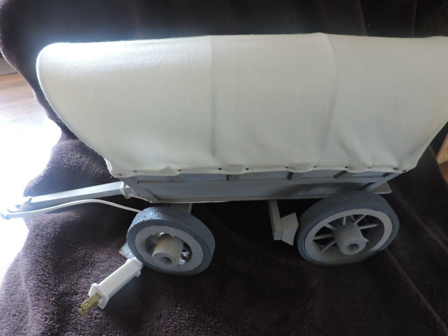 Custom Made Wooden Covered Wagon with Light