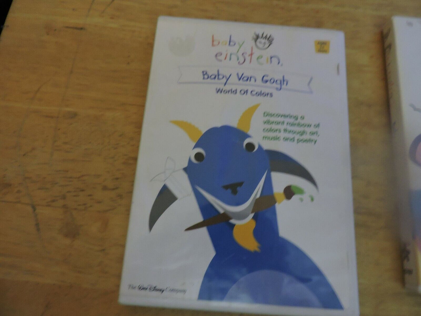 baby einstein SET OF TWO DVDs: BABY VAN GOGH & BABY NOAH AGES 1+