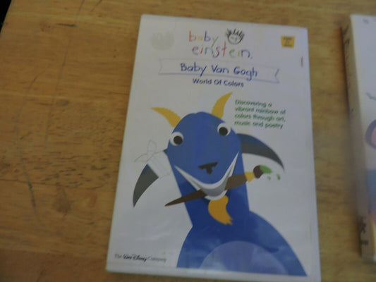 baby einstein SET OF TWO DVDs: BABY VAN GOGH & BABY NOAH AGES 1+