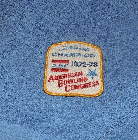 League Champion ABC 1972-73 Patch