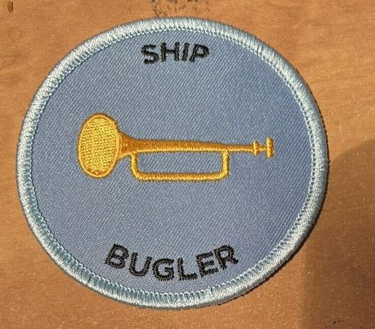 BSA-SEA SCOUT: "Ship Bugler Patch"