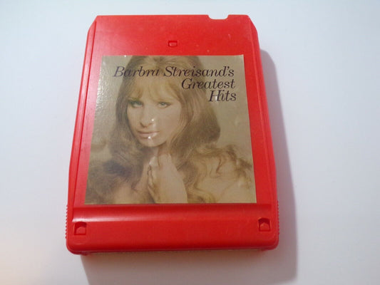 Barbra Steisand's Greatest Hits Vintage 8-Track Tape