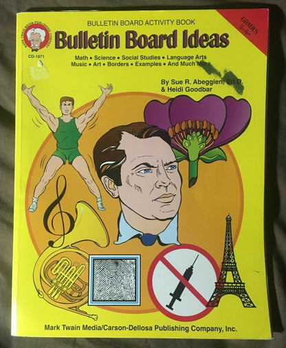 Bulletin Board Ideas Activity Book Grades 5-8+