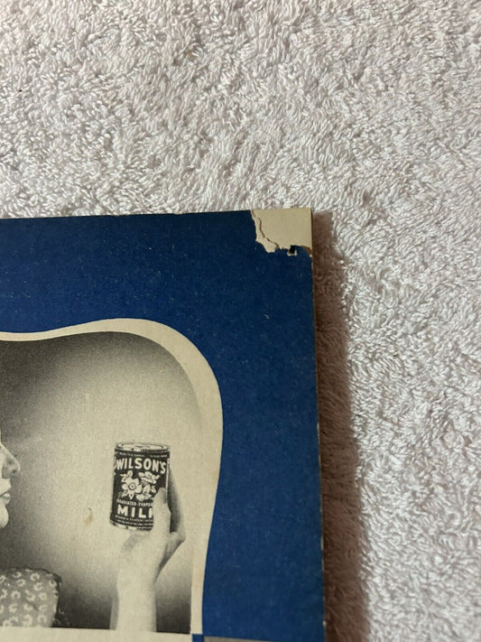 FREE GIFTS FOR WILSON MILK LABELS CATALOG AND RECIPE BOOK 1941