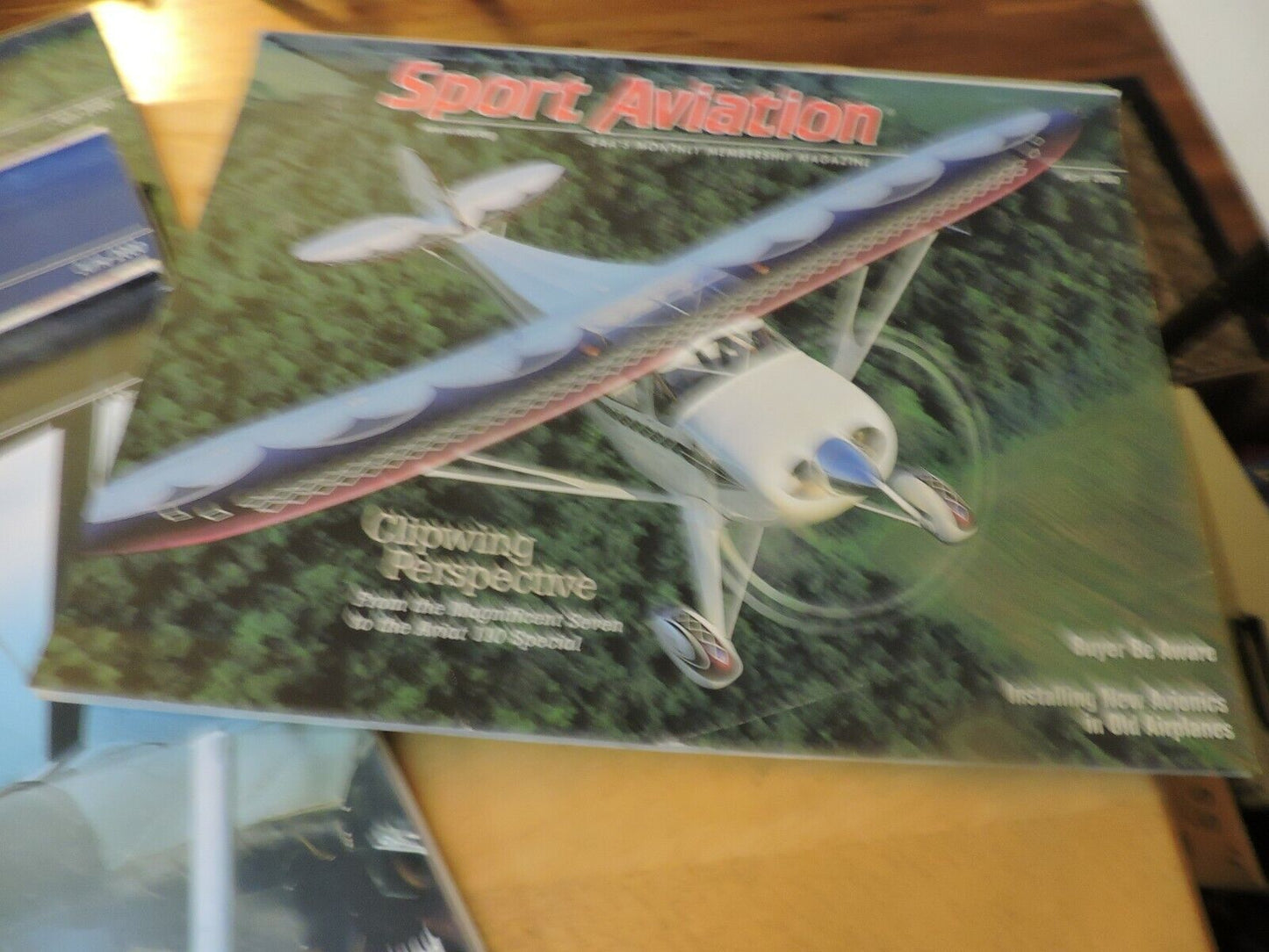 SPORT AVIATION EAA'S MONTHLY MAGAZINE, JANUARY-JULY 2000 (7 MAGAZINES)