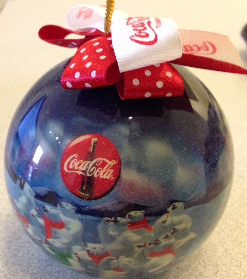 coca cola christmas ornament - 1995