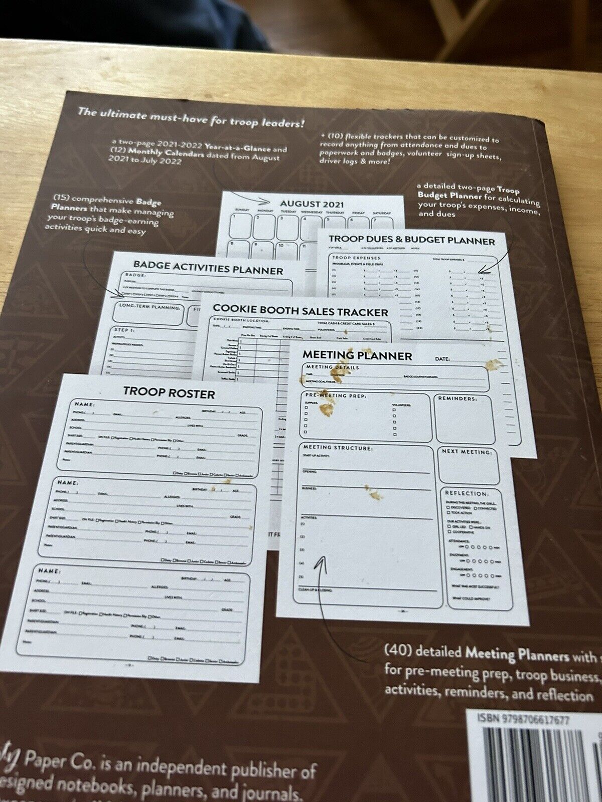 BROWNIE TROOP LEADER PLANNER