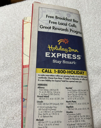 UNIVERSAL MAP: NEBRASKA ROADMAP  NO DATE