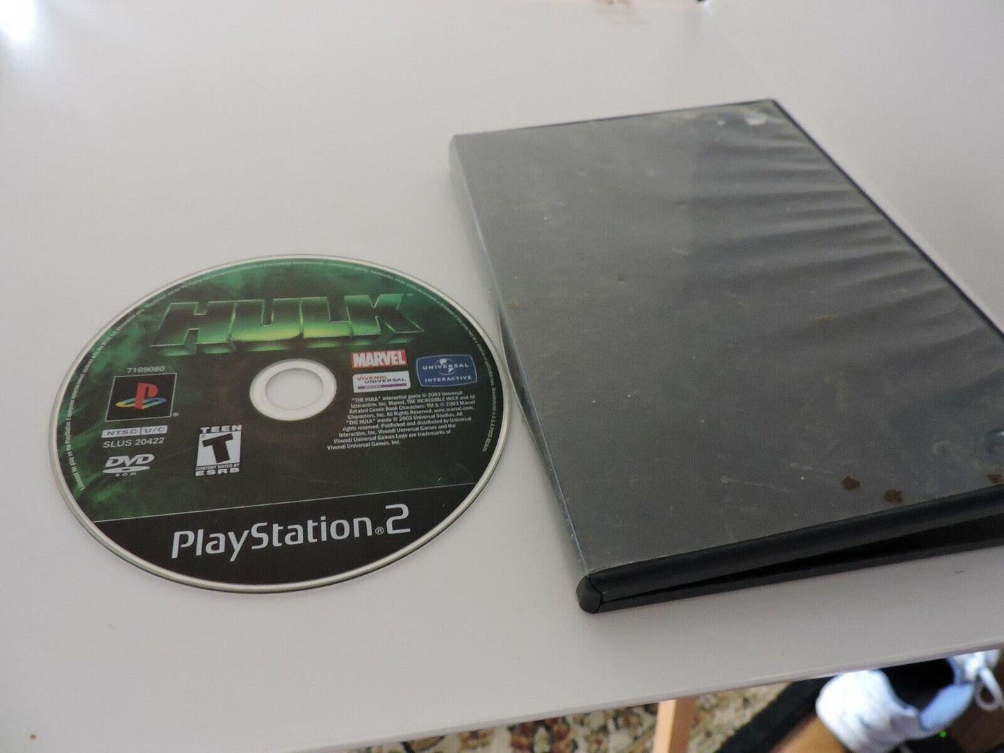 PLAYSTATION 2 GAME  HULK