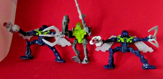 2006 Bionicles Lego Action Figures Made for McDonalds (Set of Three)