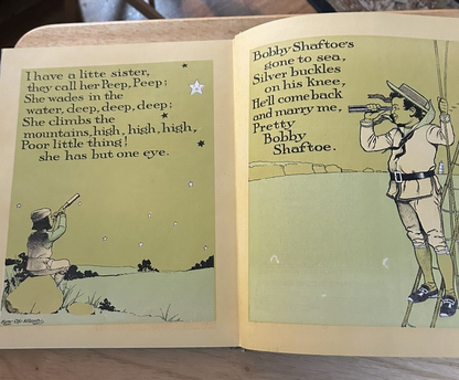 OLD MOTHER HUBARD BOOK DESIGNED BY CHARLES JEROME COSTELLO 1902