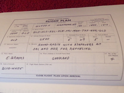 Typical Cross-Country Written Examinations for the Private Pilot Rating