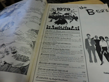 ROLLING STONE MAGAZINE: THE YEAR IN MUSIC &ENTERTAINMENT PICTORIAL ESSAY 1979