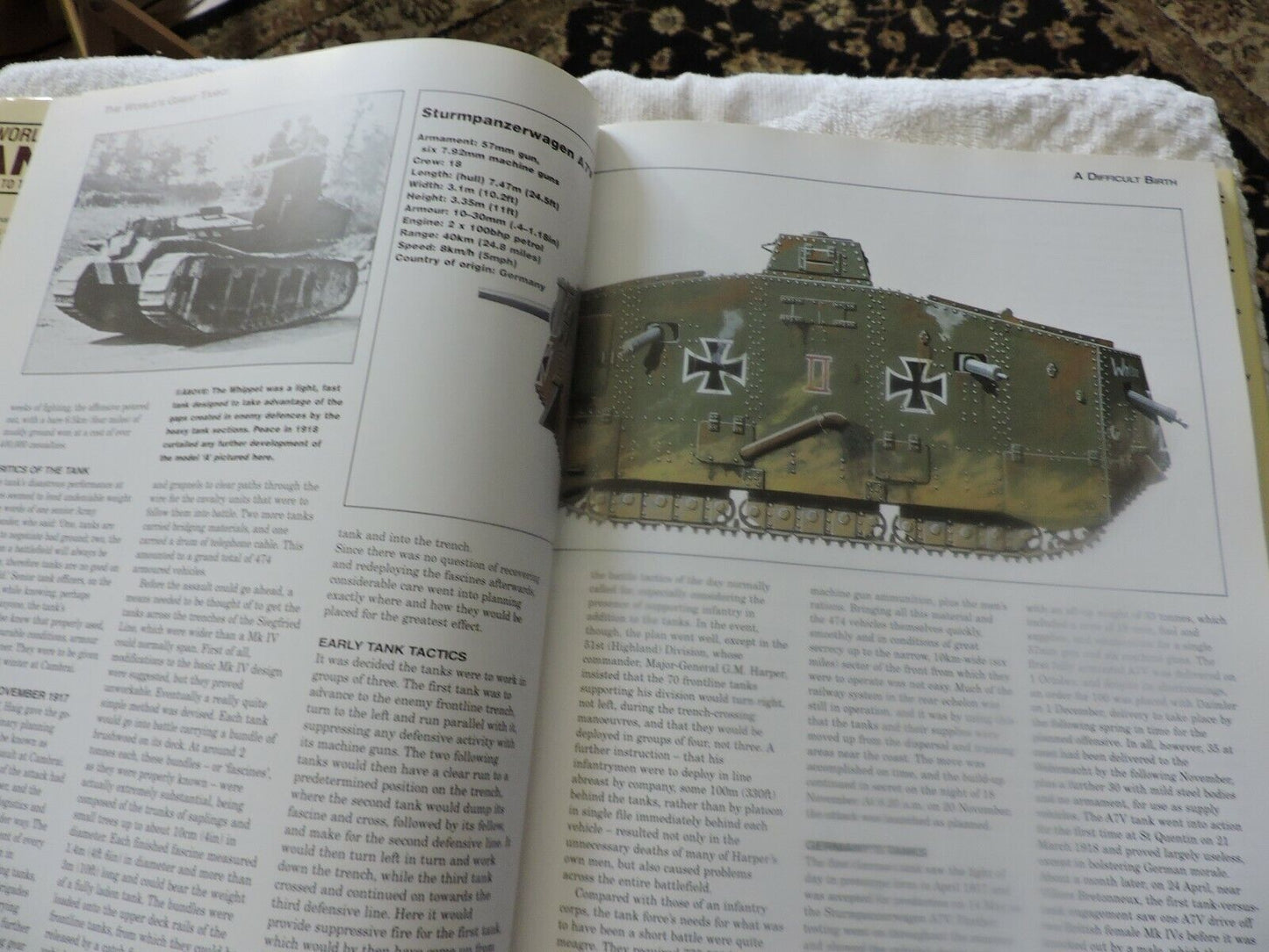 THE WORLD'S GREAT TANKS FROM 1916 TO THE PRESENT DAY--ROBERT FORD 1997