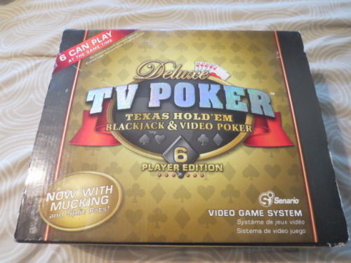 Deluxe TV Poker: Texas Hold 'em, Blackjack, & Video Poker - 6 Player Edition