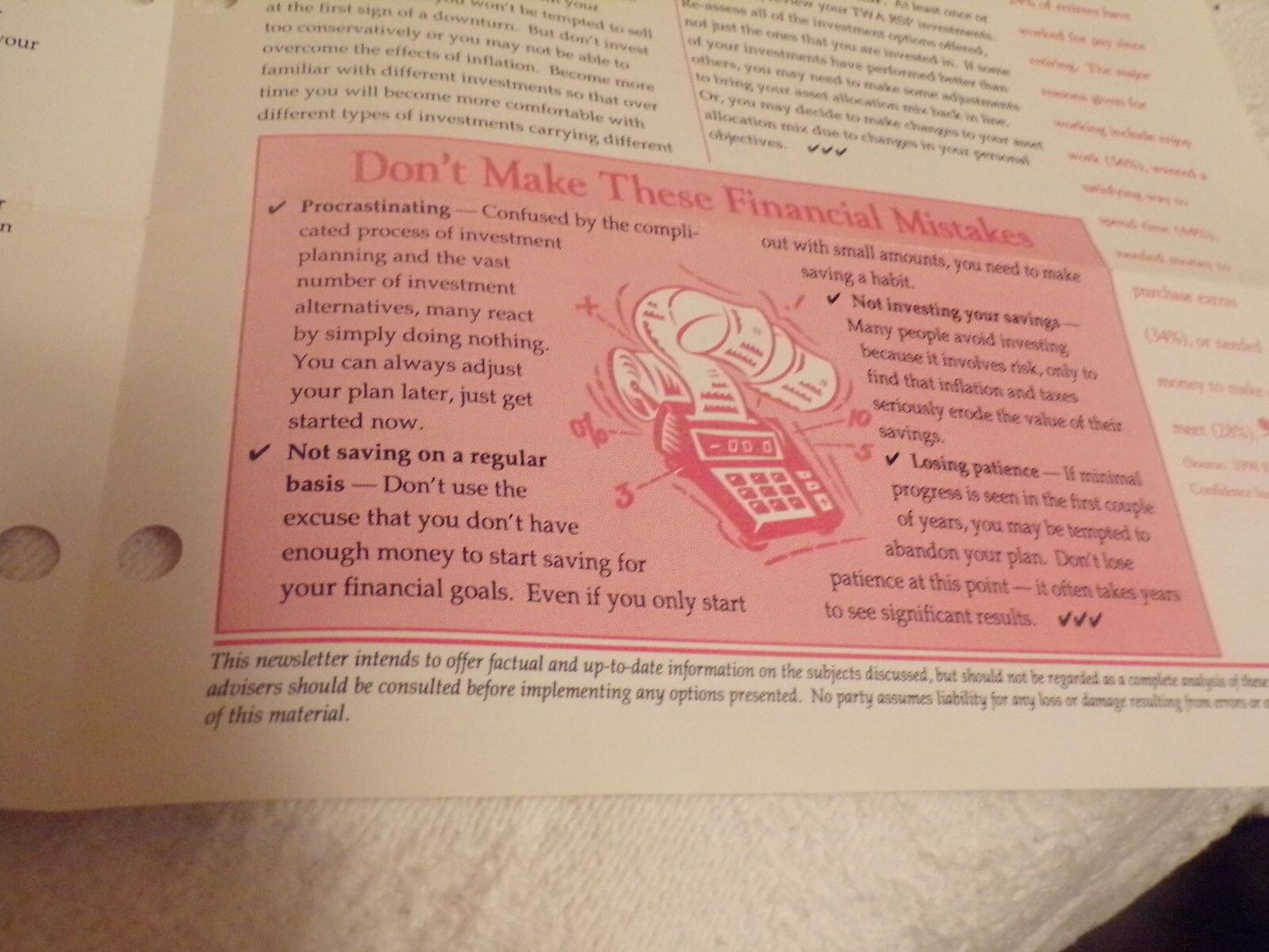 TWA Investor - Winter 1999, Issue 8