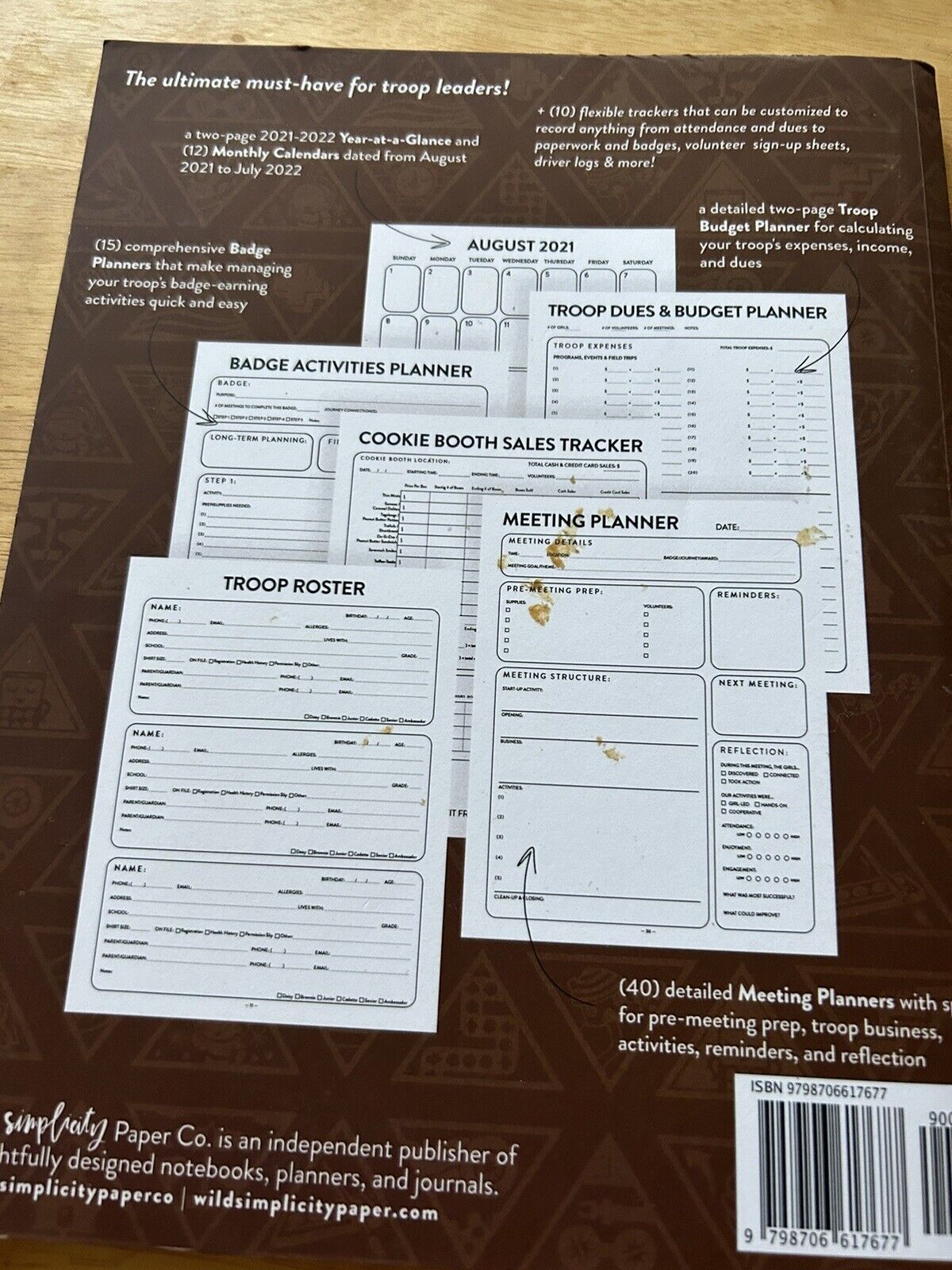 BROWNIE TROOP LEADER PLANNER