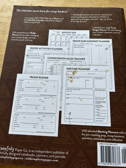 BROWNIE TROOP LEADER PLANNER