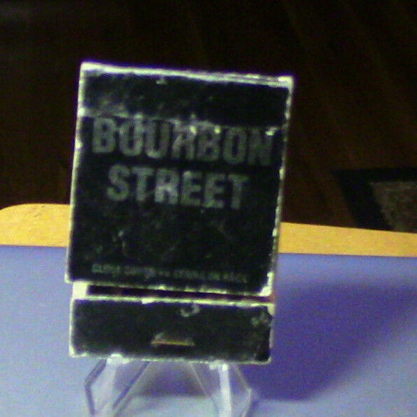 Bourbon Street 9025 W. Center Rd.Vintage Match Book