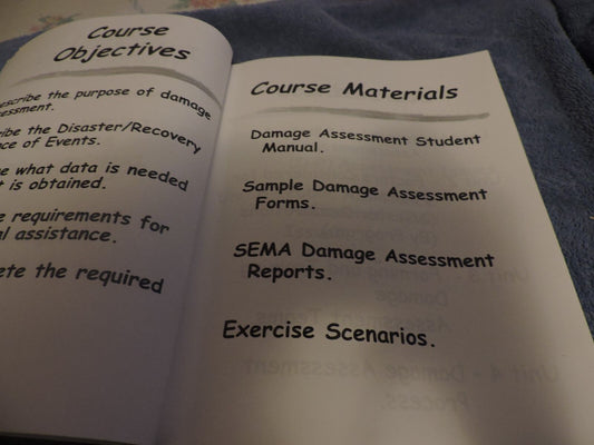 FEMA Course-Damage Assessment Handbook