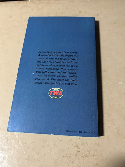 TWA GETAWAY GUIDE: BOSTON 1971