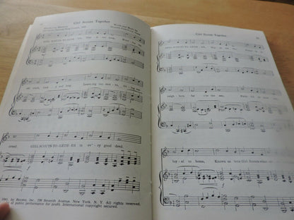 SING TOGETHER--A GIRL SCOUT SONGBOOK  1949