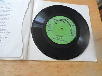 WALT DISNEY'S PETER PAN & WENDY: RECORD AND BOOK 1965