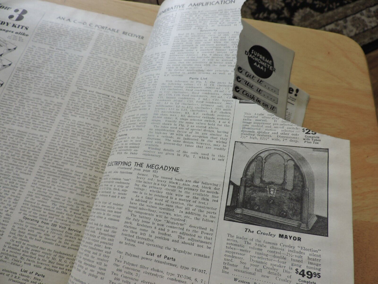 RADIO CRAFT MAGAZINE AUGUST 1932