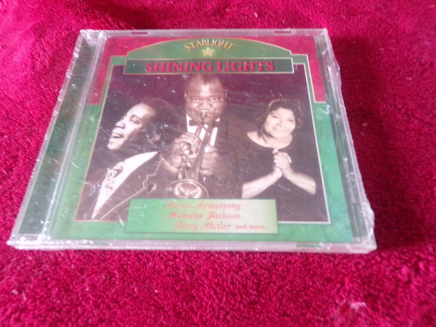 "Shining Lights" Music CD: Louis Armstrong, Mahalia Jackson, Jerry Butler