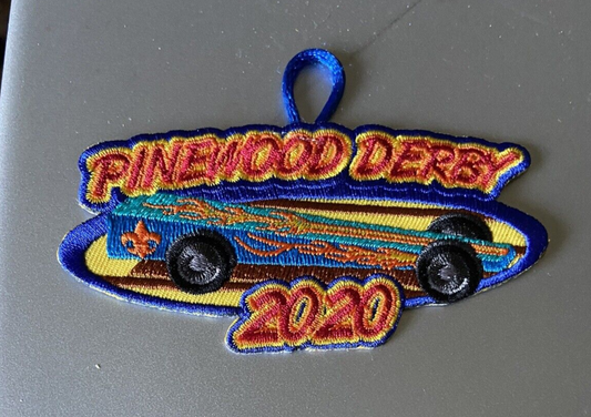 BSACub Scouts Pinewood Derby 2020 Patch