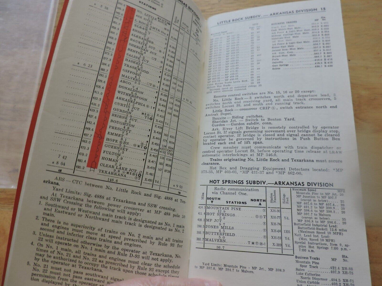 UNION PACIFIC RAILROAD CO. SYSTEM TIMETABLE NO. 19, 1982