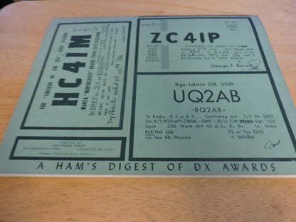 DXERAMA THIRD EDITION BOOK--FEATURING AWARDS AS OFFERED BY RADIO AMATEURS 1959