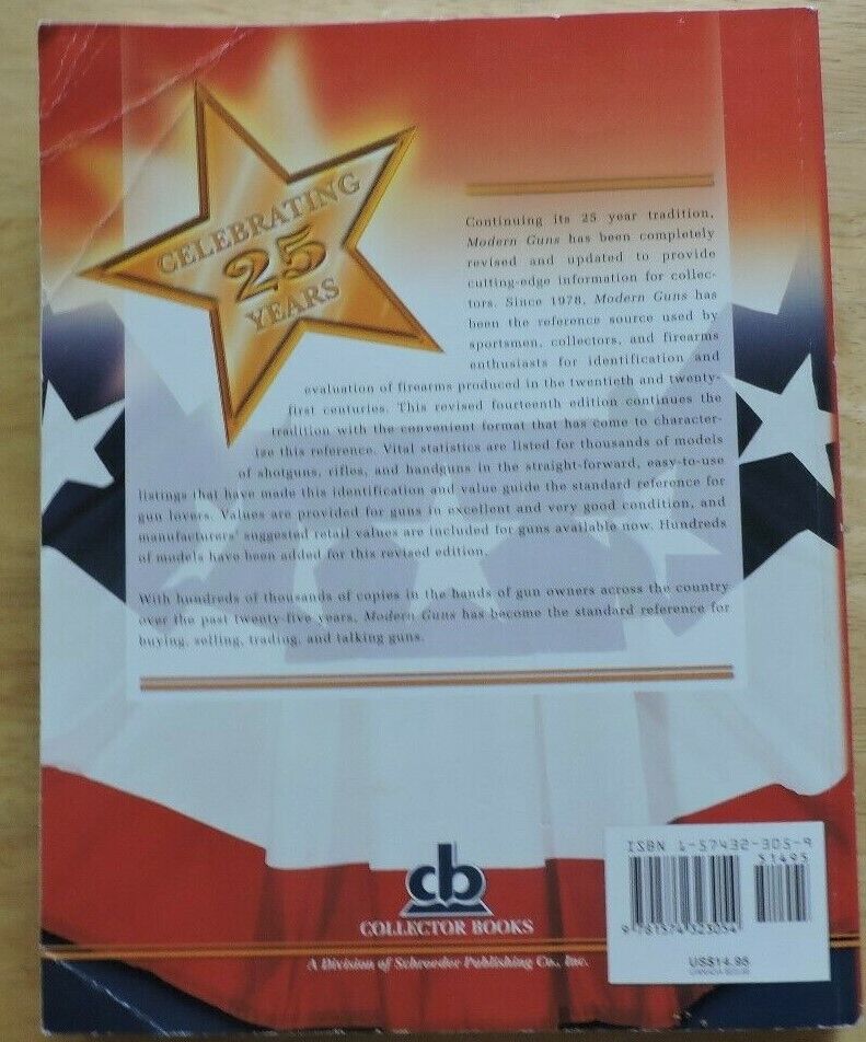 Fourteenth Edition Modern Guns Identification &Values Manual