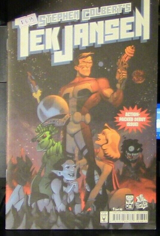 Comedy Central Presents: Tekjansen "Action Packed Debut Issue"  Comic Book